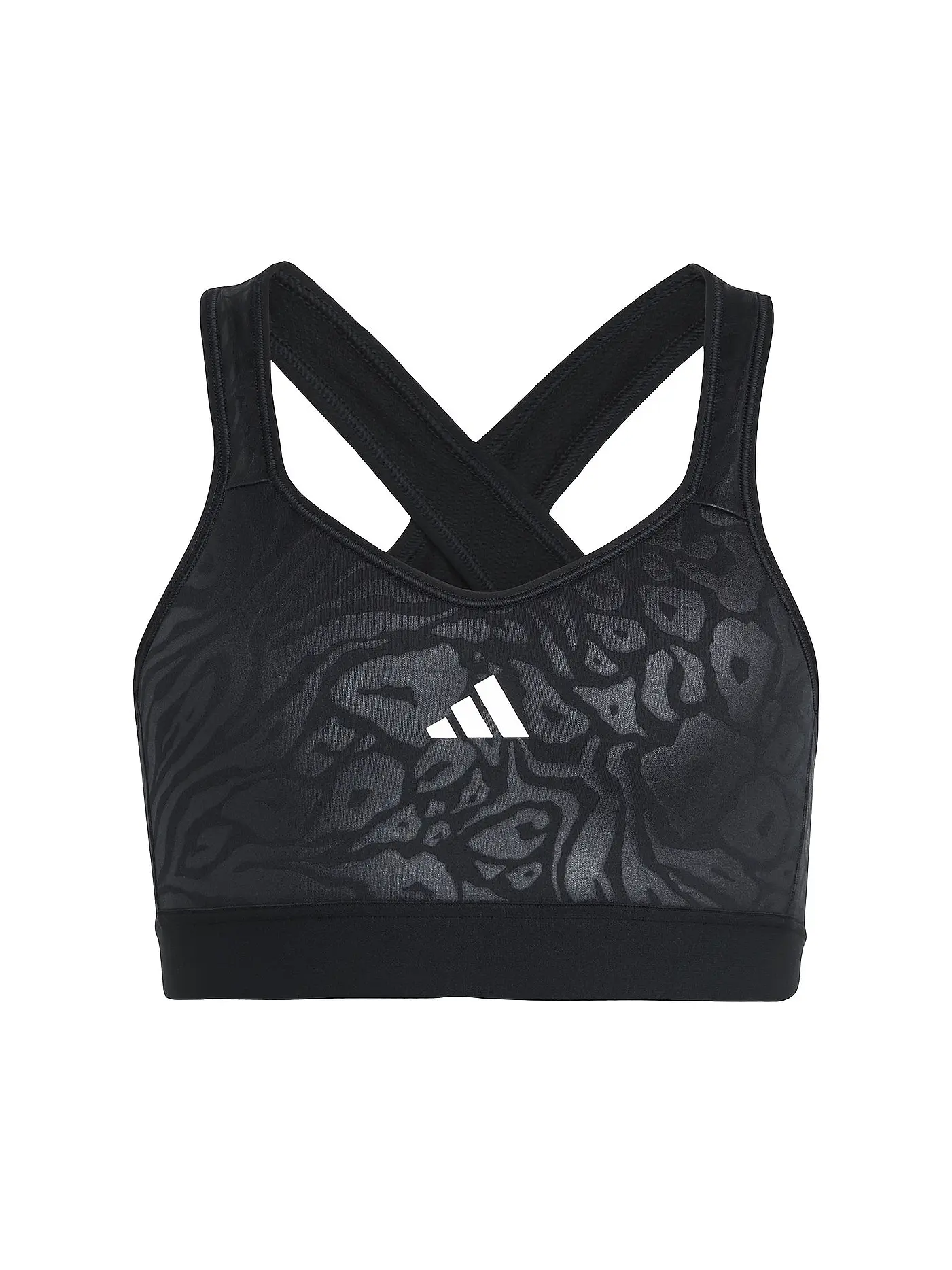 ADIDAS | Mädchen Sport-BH Animal Print Marshmallow Print | 
